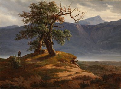Landscape with Wanderer by Thomas Fearnley